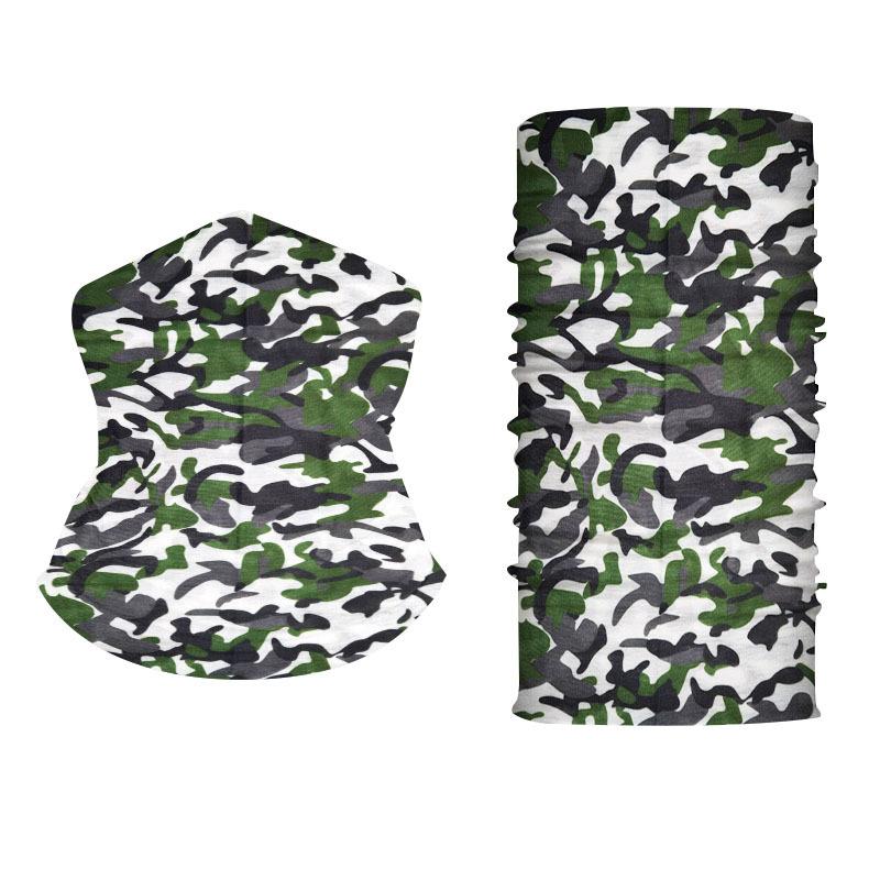 Outdoor Camouflage Magic Headscarf Sports Cycling Mask Summer Men and Women Sun Protection Travel Fishing Neck Cover Full Face Towel