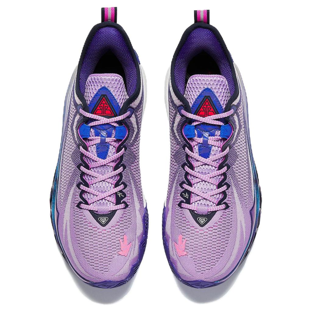 Anta Crazy 2 Pro Basketball Shoes Men sneaker Purple Blue 912531106S-1