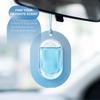 30 Day Long-Lasting Fragrance Enhancing Car Essential Oil Pendant, Breathable Film Hanging Decoration, Car/bathroom/wardrobe & Bathroom Air Freshener
