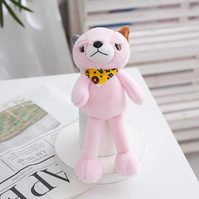 Adorable Cool Cat Plush Doll Realistic Cat Toy Stuffed Animal Pp Cotton