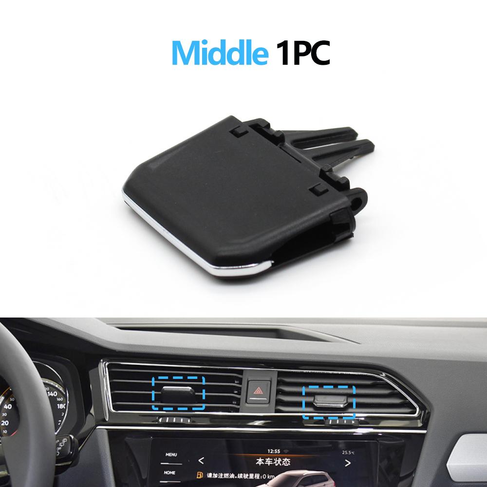 Car Front Air Conditioning AC Vent Grille Air Outlet Tab Clip Paddle Adjust Repair Kit For VW Volkswagen Tiguan 2017-2022