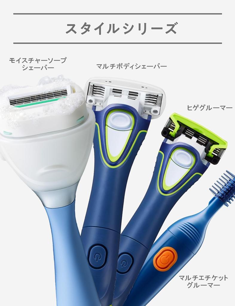 Schick Moisture Soap Shaver Holder Blade 1 Replacement Body Hair Treatment Physical Car (with + Blade)