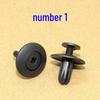 Universal Car Expansion Plastic Screw Clip for Bumper, Trunk, and Fender