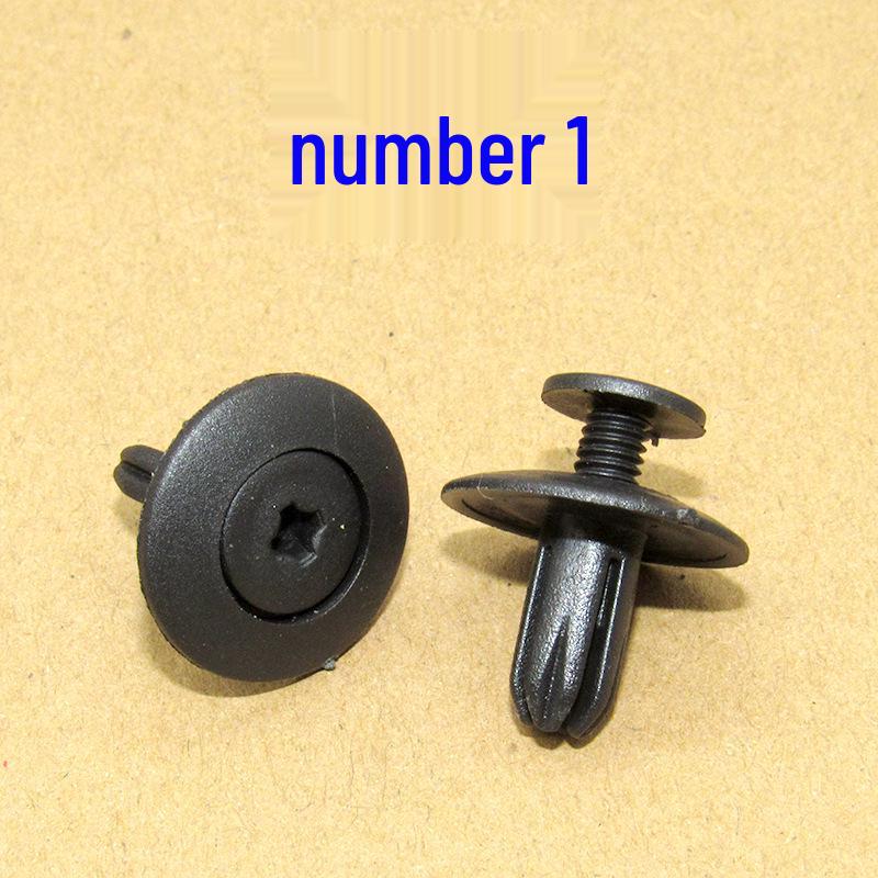 Universal Car Expansion Plastic Screw Clip for Bumper, Trunk, and Fender