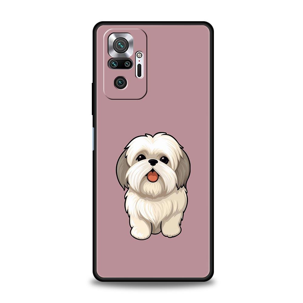 

Ши-тцу Картина Милое Животное Чехол для Телефона Для Xiaomi Redmi Note 15 14 13 12 4G 9 10 11 Pro Plus 5G 14C 13C 12C 10C Мягкий ТПУ Чехол Redmi 13C