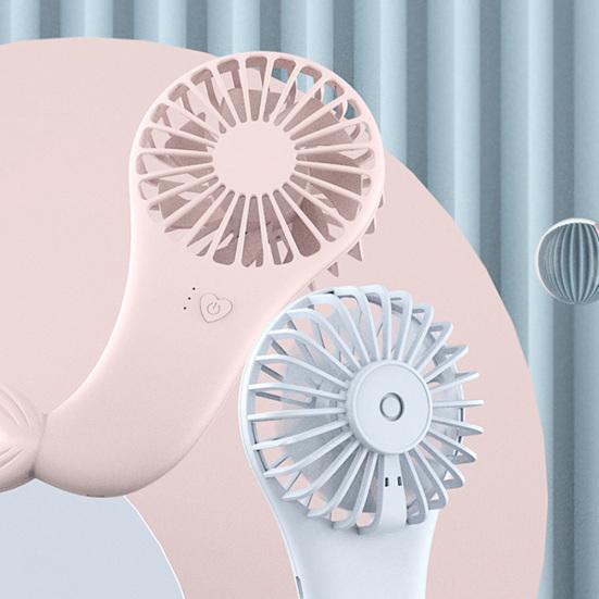 Cute Mermaid Charging Outdoor Mini Portable USB Handheld Summer Cooling Fan