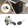 4set Drawer Cams Lock Security Cabinet Lock with Key Furniture Cupboard Replacement Lock for Office Desk Letter Box