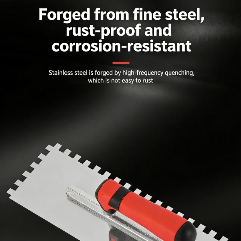 High Grade Metal Corner Trowel Tool Set For Precise Edge Application In Construction Tasks