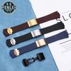 For Ulysse Nardin Curved silicone Watch Strap 263 Diving Navigation Watchband Folding Buckle Rubber Men's Watch chain 22MM Belt