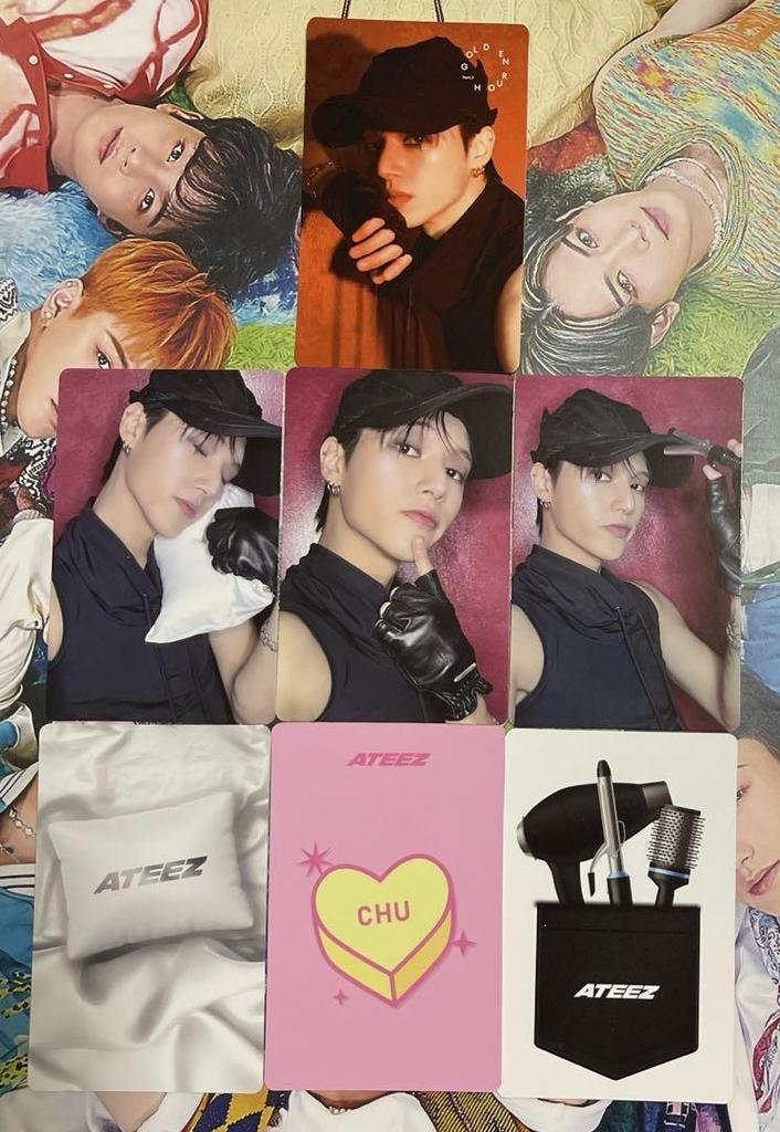 [USED] Wooyoung ATEEZ POP-UP exclusive hello82 Lucky Doro