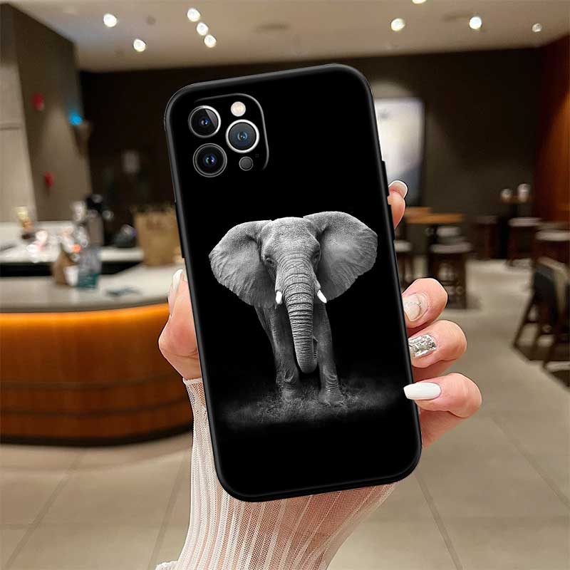 RE5 Animal Elephant New High-End Shell Phone Case for OPPO A3 Pro A72 A74 A76 A77 A77S A78 A79 A94 A95 A18 A40M A58