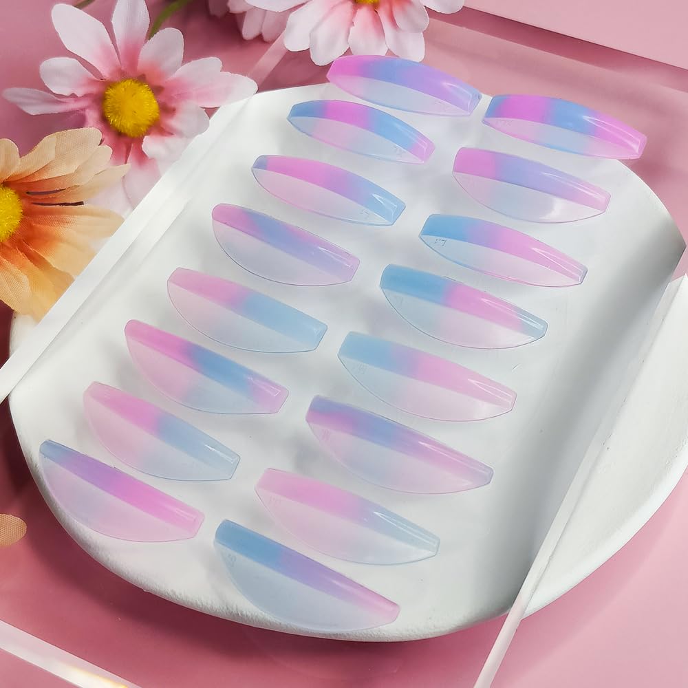 Libeauty Lash Lift Silicone Reusable Lash Perm Size 8 Lash Curling Lash Lifting Ideal for Lifting Eyelashes Pads, Rods, Pairs, Pads, Shield,