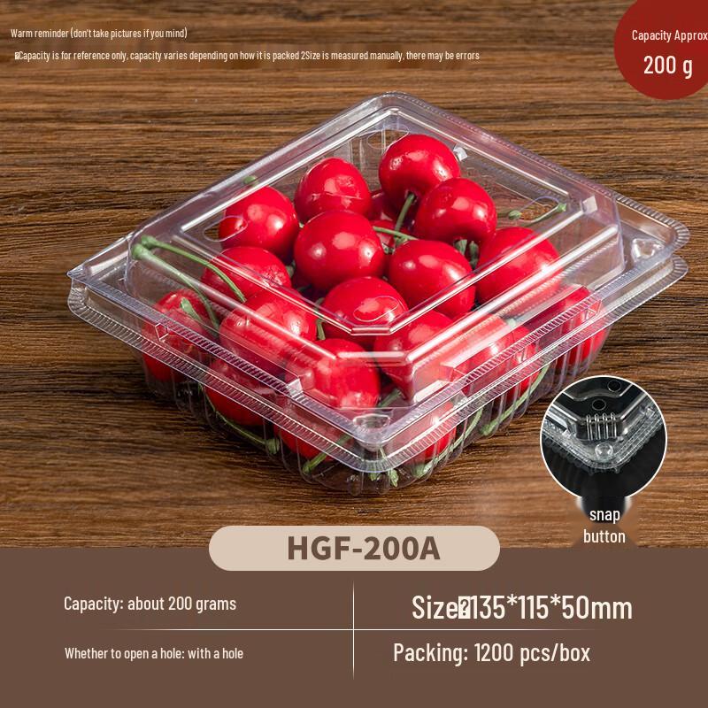 Yihuan Disposable Transparent Fruit Containers