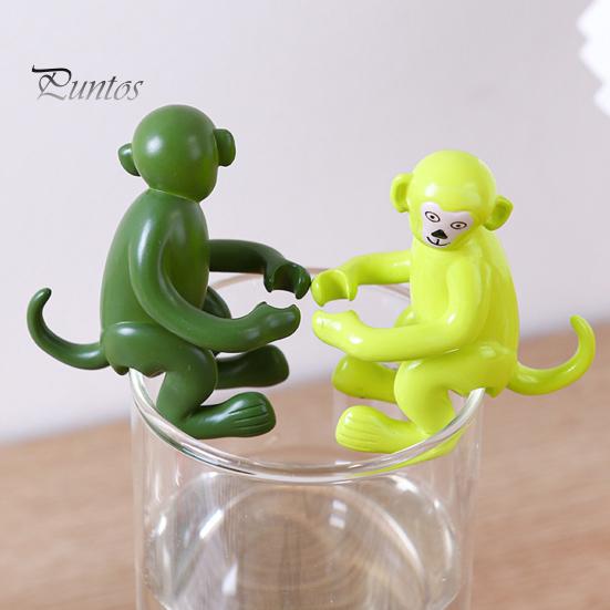 3/6 Stück Pflanzenanzucht-Buddy, Affenform, Pflanzenstützhalter, Pflanzenwachstumswerkzeug, Stammhalter für Knospen, Stiele, Triebe und Stecklinge