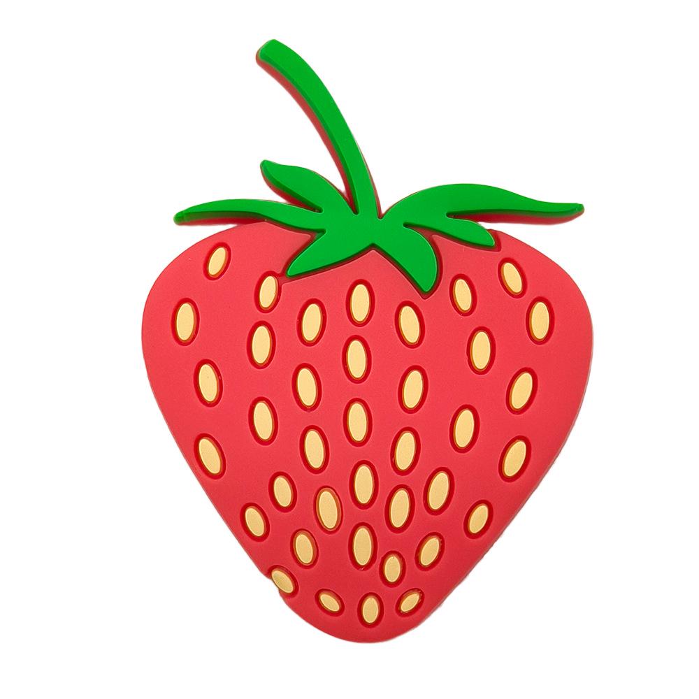 Soft Magnetic Fruit Cartoon Magnets for Kids - Educational Door & Fridge Decorations