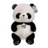 Plyšová bábika Panda s kvetinou – Darček na Deň detí pre chlapcov a dievčatá