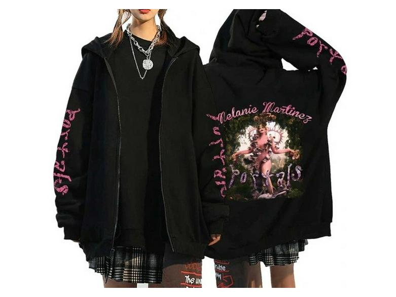 Unisex Harajuku Stray Kids Maxident Print Zip-Up Hoodie, Hip-Hop Y2K Style