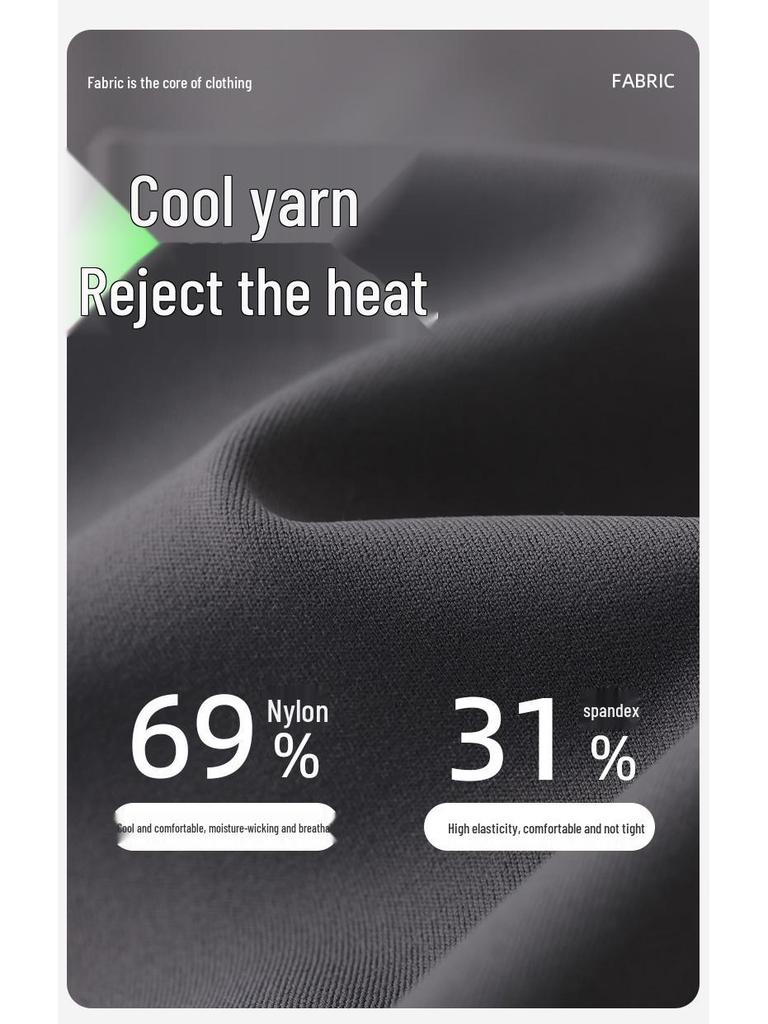 Women's Cloud Feeling Ice Silk Pocket Yoga Pants - Summer Slimming, Hip-Lifting, Sporty Outdoor Wear