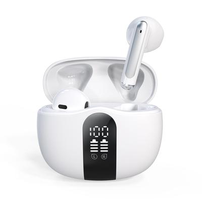 [Hervorragende Klangqualität] Kabellose Bluetooth-Kopfhörer, Bluetooth 5.4, Hi-Fi-Klangqualität, AAC, Dual-Mikrofon, ENC-Geräuschunterdrückung, CVC 8.0,