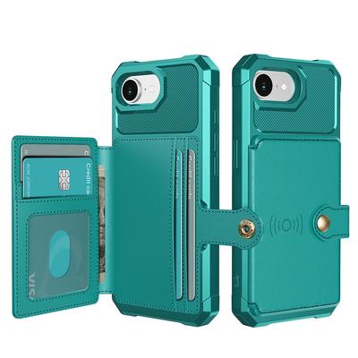 Wallet Case Card Holder Slot with Magnetic Car Mount Phone Case for IPhone 16E 16 15 Plus 14 13 12 Pro Max XS XR Leather Cover