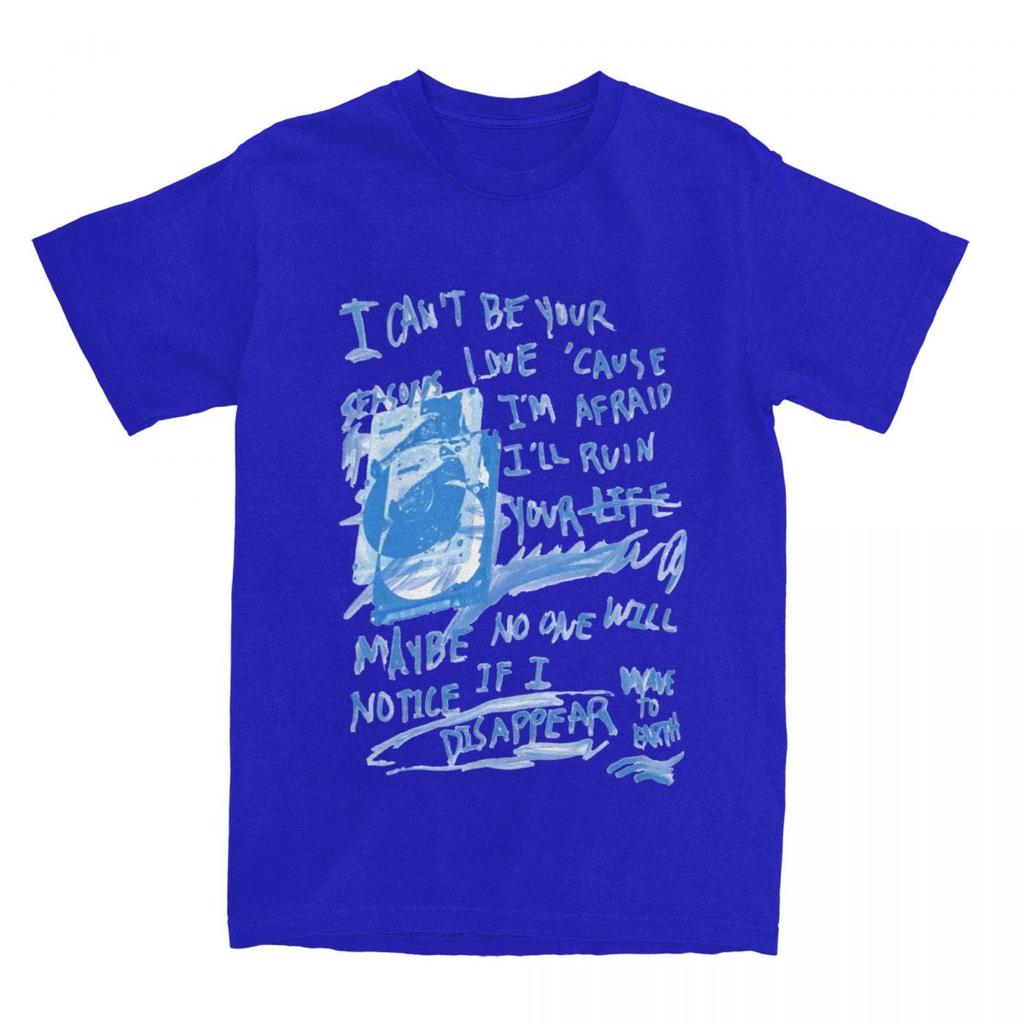 Wave To Earth T-Shirt Hip Hop Seasons Lyrics Fan Art Harajuku T-Shirts Kurzarm T-Shirt Reine Baumwolle O-Ausschnitt Übergroße Kleidung