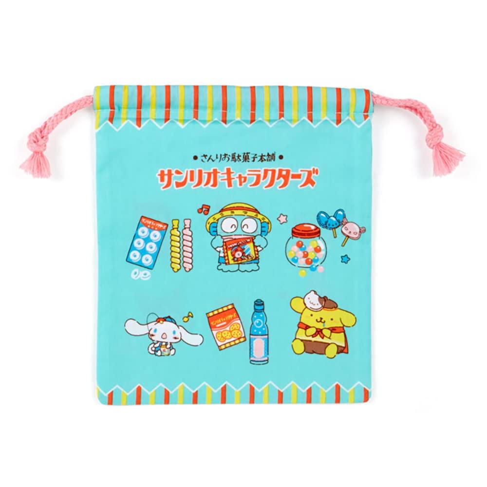 Sanrio Sanrio Characters Drawstring Bag Set of 3 Dagashi 285145 (SANRIO) (Sanrio Honpo)
