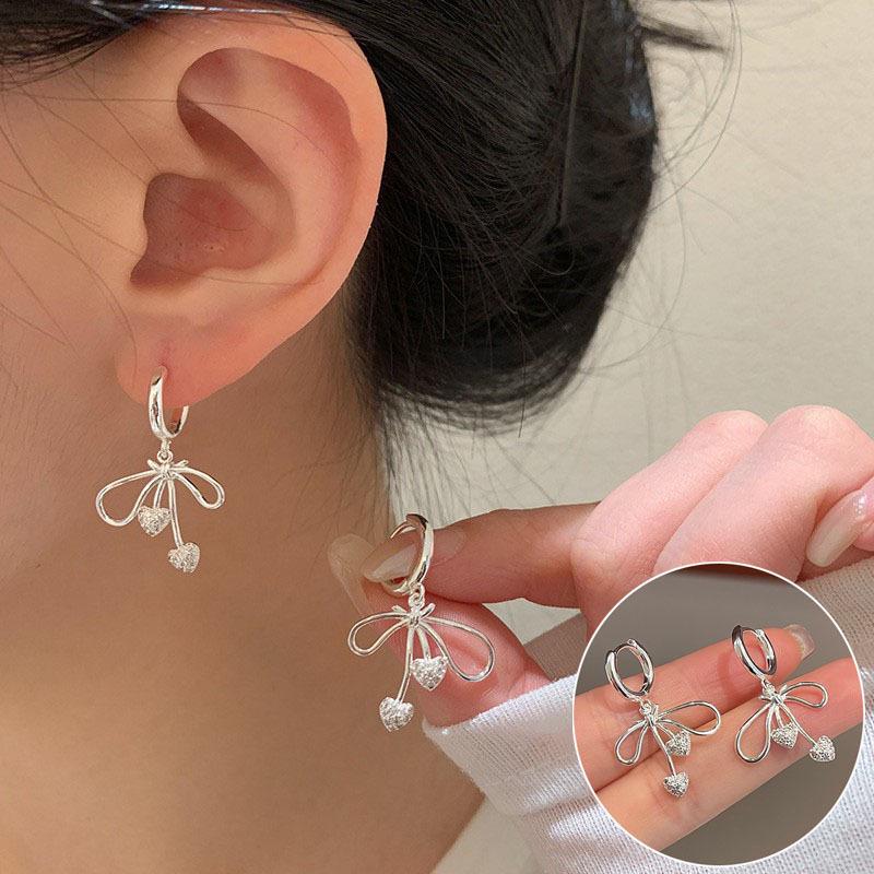 Geometrische Minimalistische Retro Damen Runde Kugel Ohrklemmen - Trendige Nischendesign Ohrringe