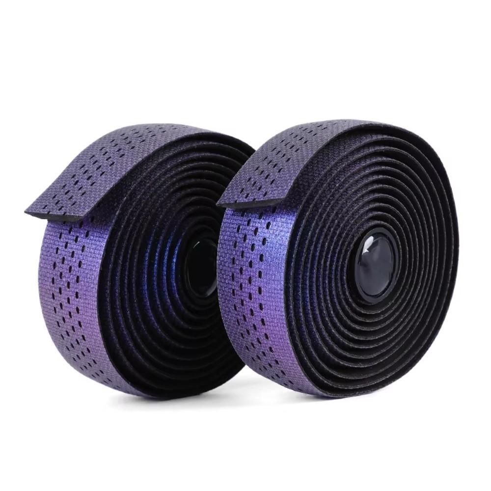 Thickened Cycling Bar Tape Shock Absorbing Bicycle Handlebar Belt Bike Handlebar Tape Riding Part фиолетовый