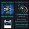 4 Channel Hidden Tachograph 1080P HD Mini Dash Cam Video Recorder Front Left Right Rear Night Vision Loop Recording DVR Black Box