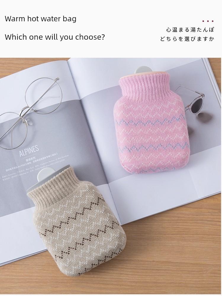 Hot-Water Bag Hot Water Injection Bag Warm Hand Irrigation Type Bench Silicone Small Water Hand Warmer Explosion-Proof Mini Kids