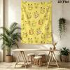 Pikachu Printed Tapestry – Wall Hanging for Bedrooms, Dorms, and Home Decor