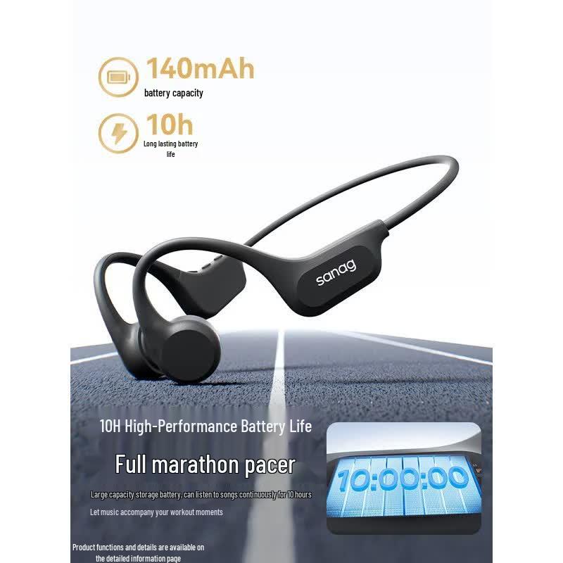 Saina B60S Pro Bone Conduction Swimming Bluetooth Earphones