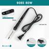 80W Constant Temperature Electric Soldering Iron with Digital Display - Household Electronic Welding Repair Tool