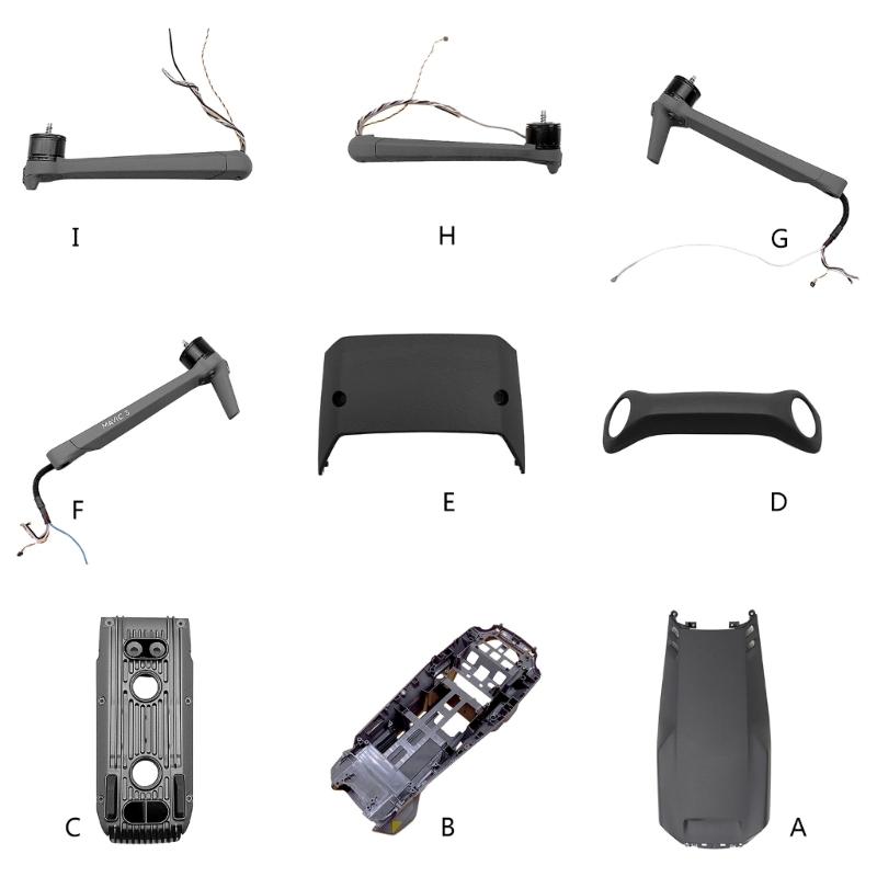 Original Body Shell Parts Upper/Bottom Shell Middle Frame and Arms For DJI 3 Platinum Drone Replacment