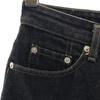 Levi's 80s W626-5358 Made In Japan Tapered Denim Pants W29/9 Black Jeans Women Used
