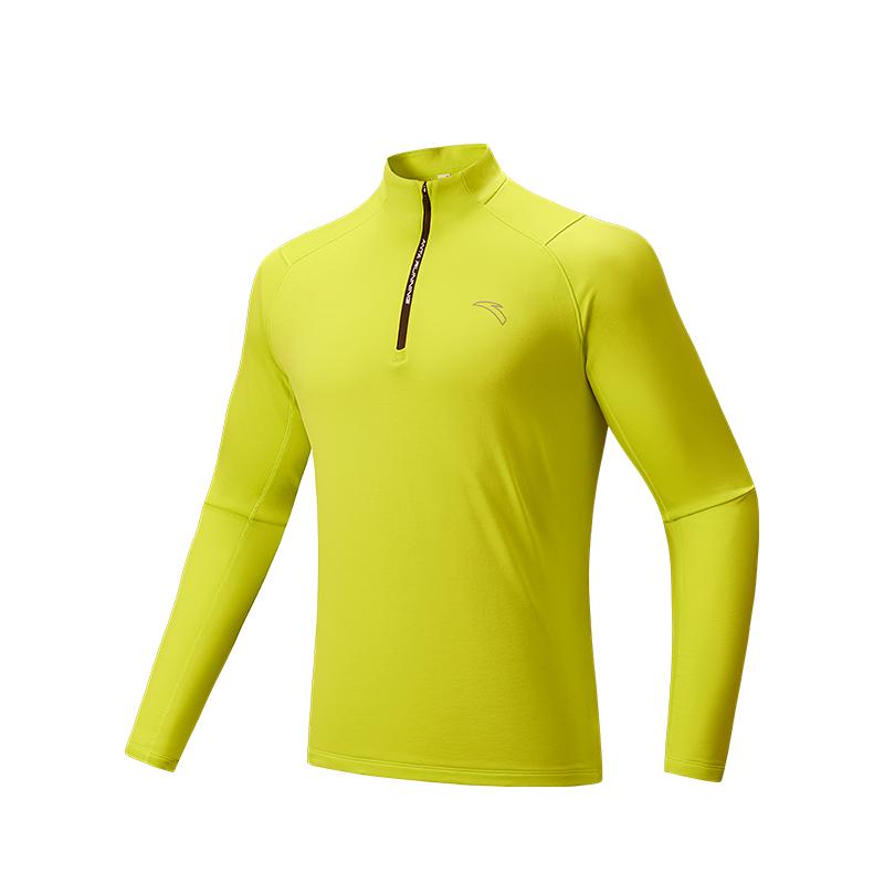 Anta Color Block Comfortable Versatile Casual Long Sleeve Knit Top Men tops 152545403N-4