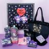 Anna Sui X My Melody Kuromi Zippered Towel with Bottle Case, My Melody (Pink), Women's Hand Towel, Approx. 13cm, Product Code: 001445-0001-01