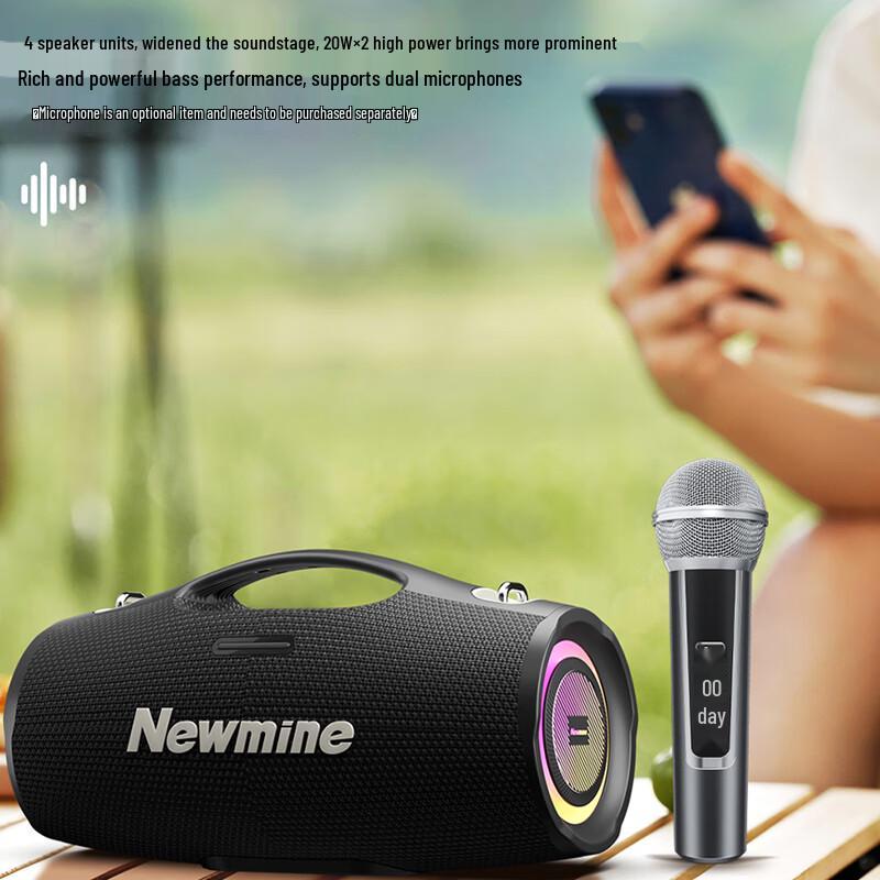 Newmine BT101 Outdoor Karaoke Bluetooth Speaker (CN Version)
