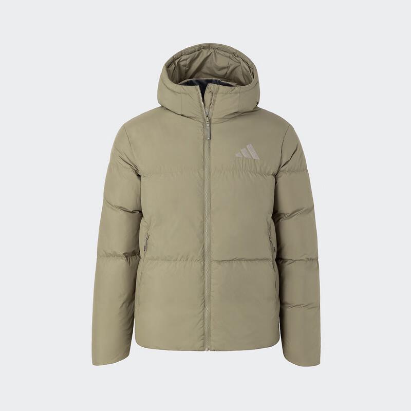 adidas Men's Sportswear Puffy Mid-Length Down Jacket JV6188