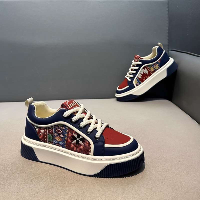 Men's Shoes Summer Viral Trends Sports Casual Board Shoes Breathable Platform Ins Trend Versatile Niche Tide Shoes