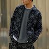 Li Ning CF Snowflake Pattern Loose Long Sleeve Jacket Unisex Jacket Black AJDR528-2