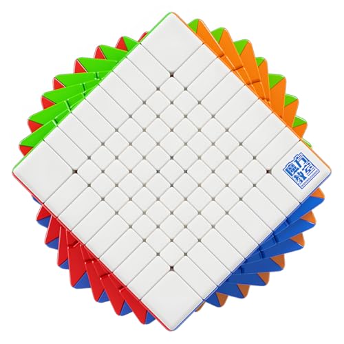 MoYu Meilong 9x9 V3 Stickerless Magic Cube [Authentic] Classroom Puzzle Magic Cube MoFang JiaoShi MFJS MEILONG 9x9x9 Puzzle 2025 Cube Toy (Standard Ed