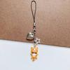 Stylish Handmade Beaded Cats Designs Fashionable Multipurpose Phone and Bag Decoration Accessory Daily Casual Use