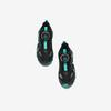 Anta Kids Trendy Fashion Thickened Warm Non-Slip Low-Top Casual Shoes Kids Casual Shoes Black Green A12449940-5
