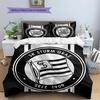 SK Sturm Graz Pattern Bedding,Quilt Set Quilt Cover Pillowcase Home Birthday Gift(1 * duvet cover + 2 * pillowcase, without core)