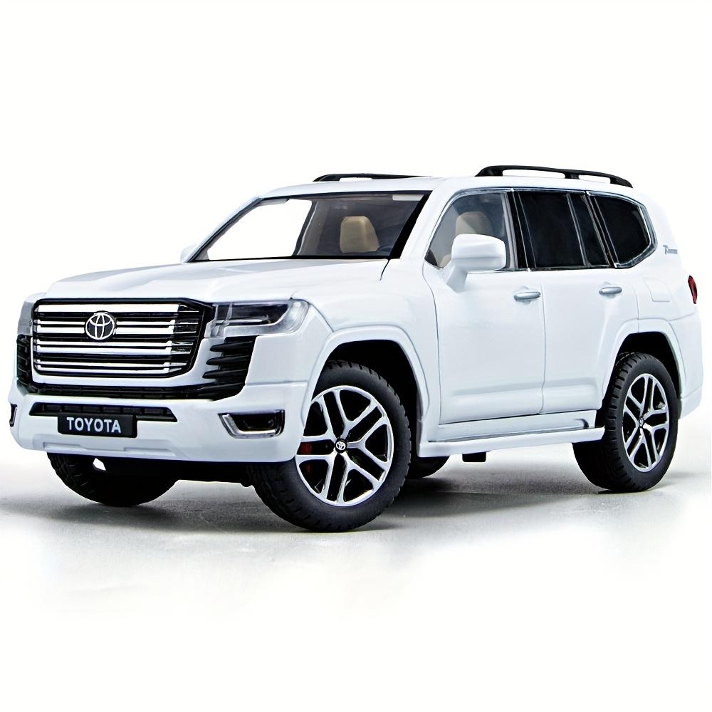 

1/24 Toyota Land Cruiser LC300 SUV Модель автомобіля зі сплаву Металева лита модель Позашляховик Модель автомобіля Звук і світло Симуляція Дитяча іграшка Подарунок білий
