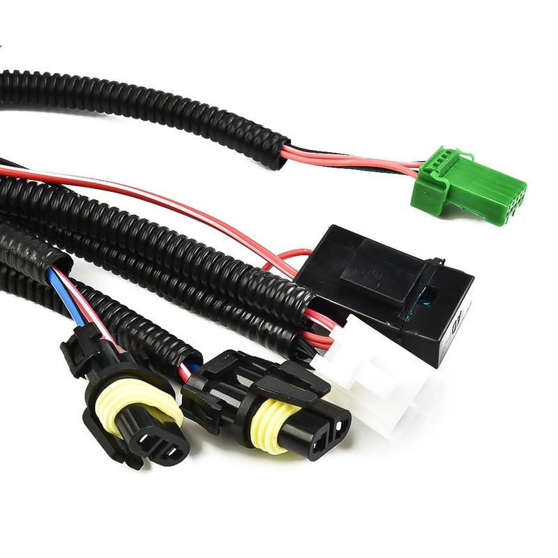 40A 12V Fog Lights Wire Switch Harness H11 interface Relay LED Indicator Switch For Ford Honda Toyota Suzuki Kia Relay Harness