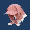 Turban Hat Adjustable Rear Strap Sweet Bow Widened Brim Blocks UV Rays Neck Protection Quick-Dry Ventilated Sun Hat
