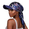 Fashion Print Silk Scarf Headwear With Sun Protection For Outdoor Activities