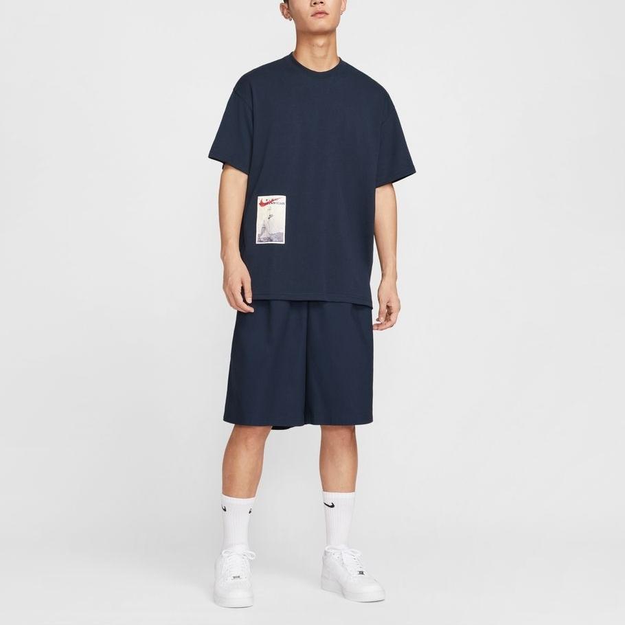 Nike Casual Short Sleeve Simple Round Neck T-Shirt Men Tops HQ9253451